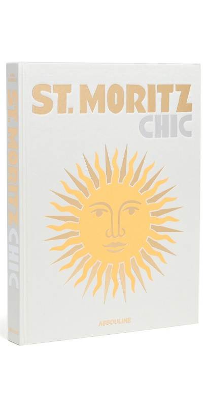 Assouline St. Moritz Chic Book Beig