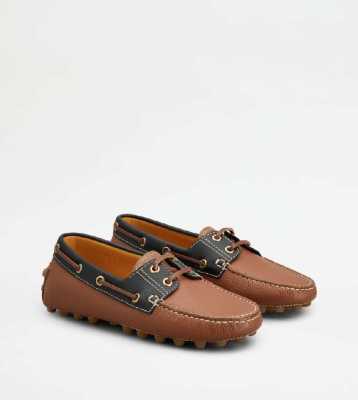 TOD'S Boat Gommino Bubble in Leather