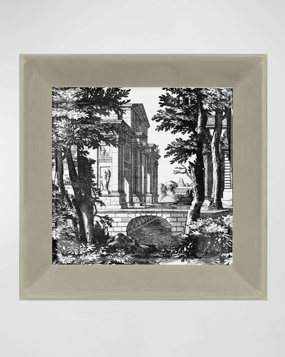 Square Plate 20 x 20cm - Settecentesco