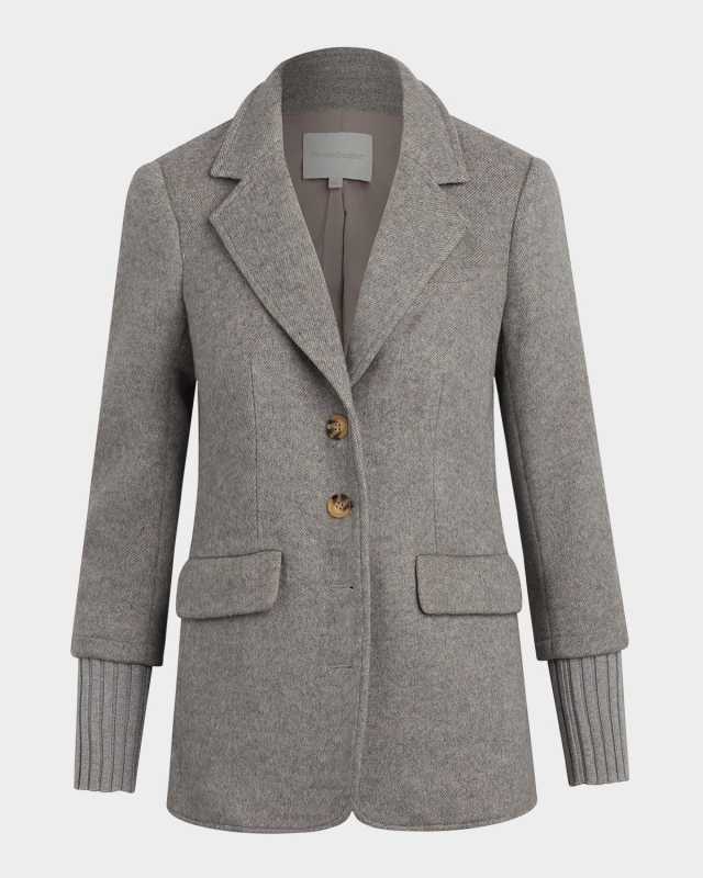 The City Wool-Blend Blazer
