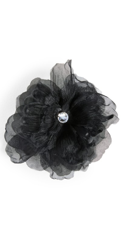 LELET NY Tiffany Claw Clip Black