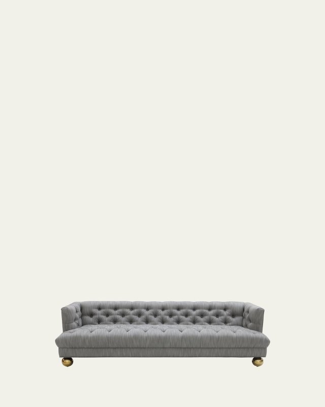 Baxter T-Arm Sofa with Ball Feet
