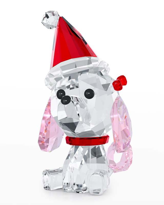 Holiday Cheers Poodle Decorative Accent