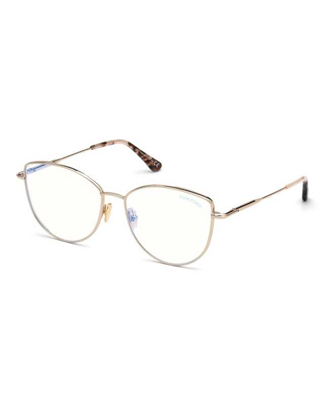 Cat-Eye Metal Optical Frames