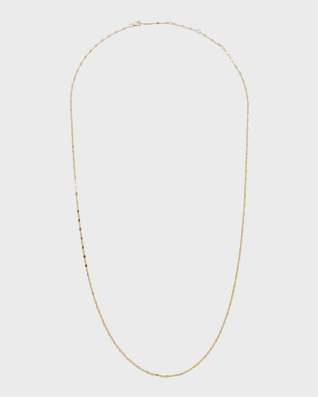 Blake Mega Glass Layering Chain Necklace, 30 Inches
