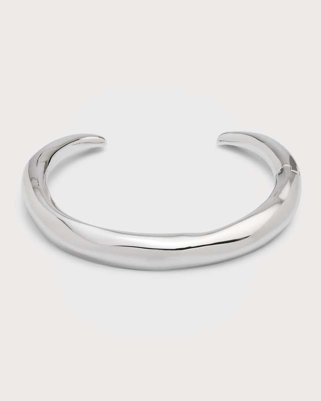 Hinged Metal Collar Necklace