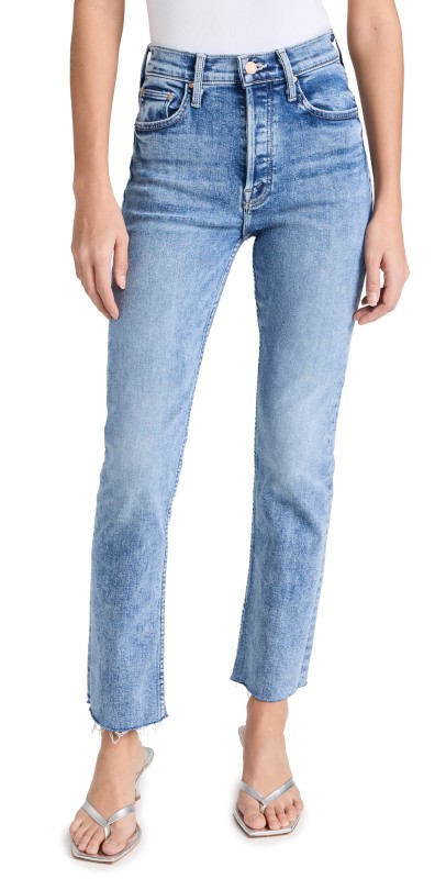 MOTHER The Tomcat Ankle Fray Jeans On The Road