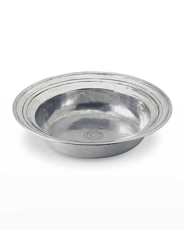 Large Round Incised Bowl