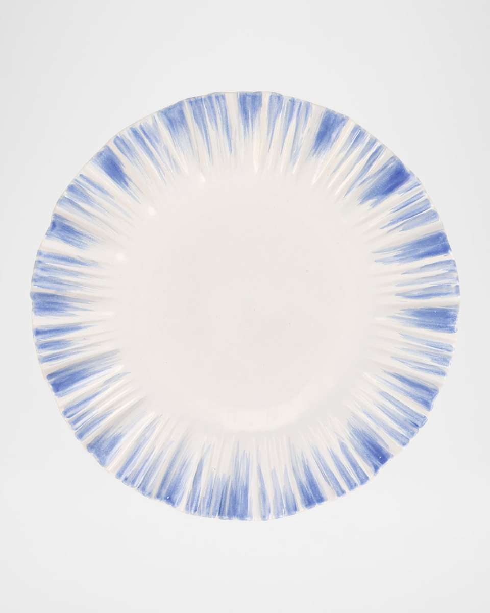 Bari Blue and White Small Round Platter