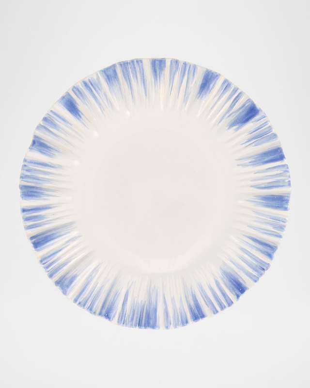 Bari Blue and White Small Round Platter