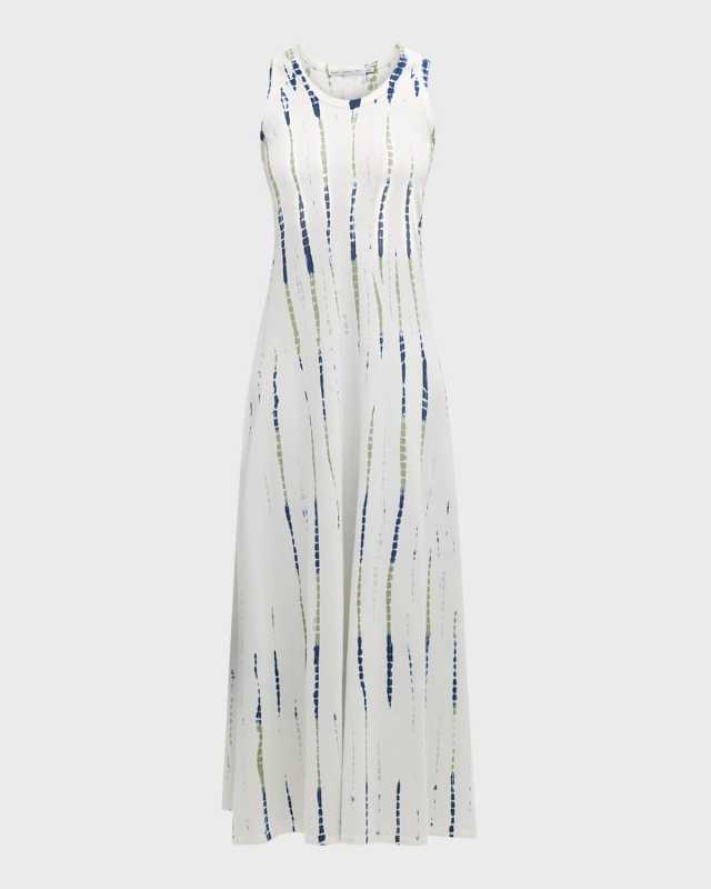 Davi Tie-Dye Jersey Midi Dress