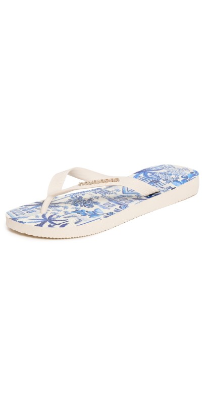 Havaianas x Farm Rio Flip Flops Beige