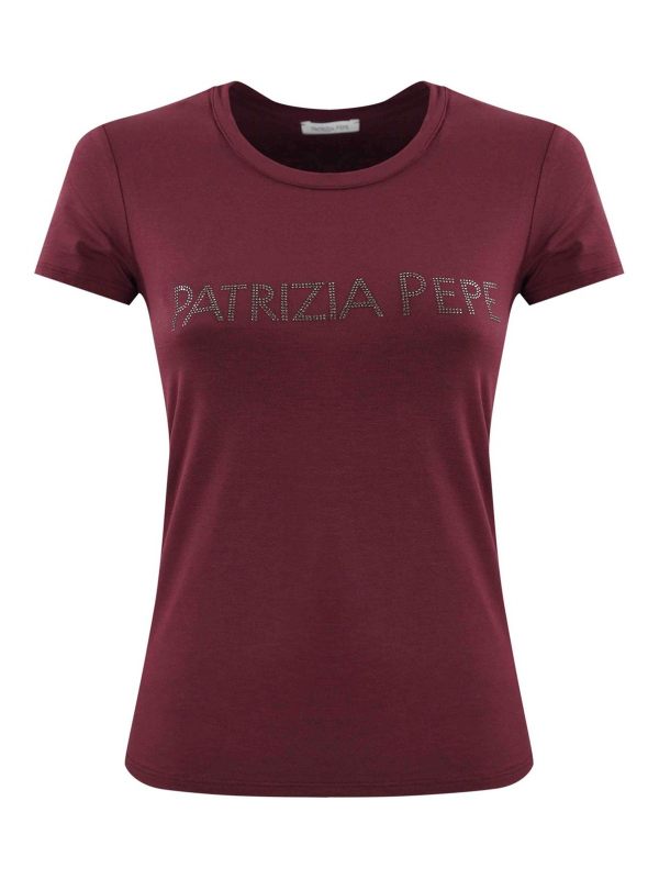 Patrizia Pepe T-Shirt - Bordeaux