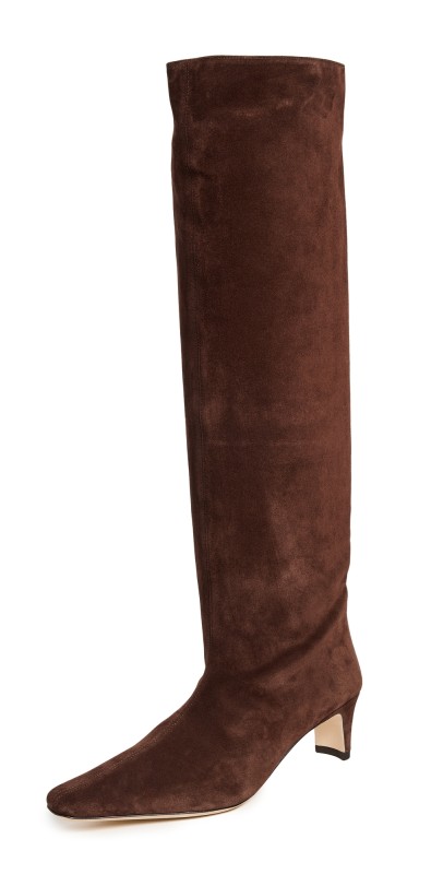 STAUD Wally Boots Mahogany