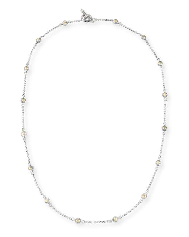 Classic Dot Chain Necklace, 28"