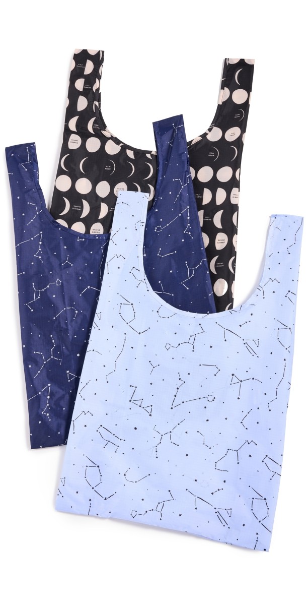 BAGGU Standard Baggu Set of 3 Night Sky