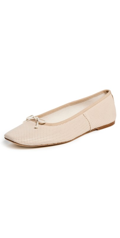 A. P.C. Ballerines Leah Flats Beige