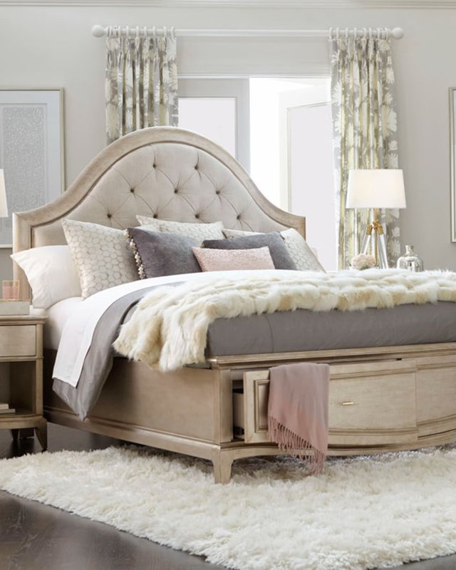 Starlite King Panel Bed with Storage