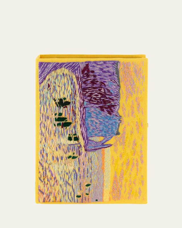 Monet Etretat Book Clutch Bag