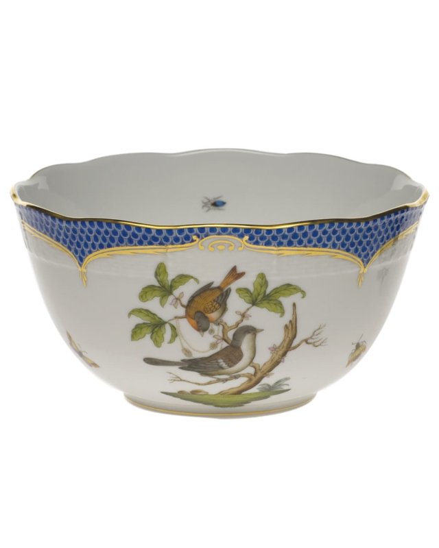Rothschild Blue Round Bowl