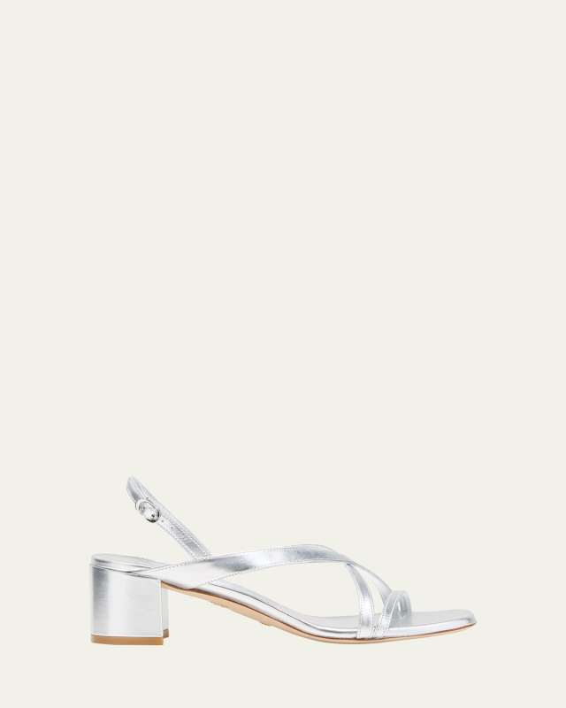 Oasis Maui Metallic Slingback Sandals