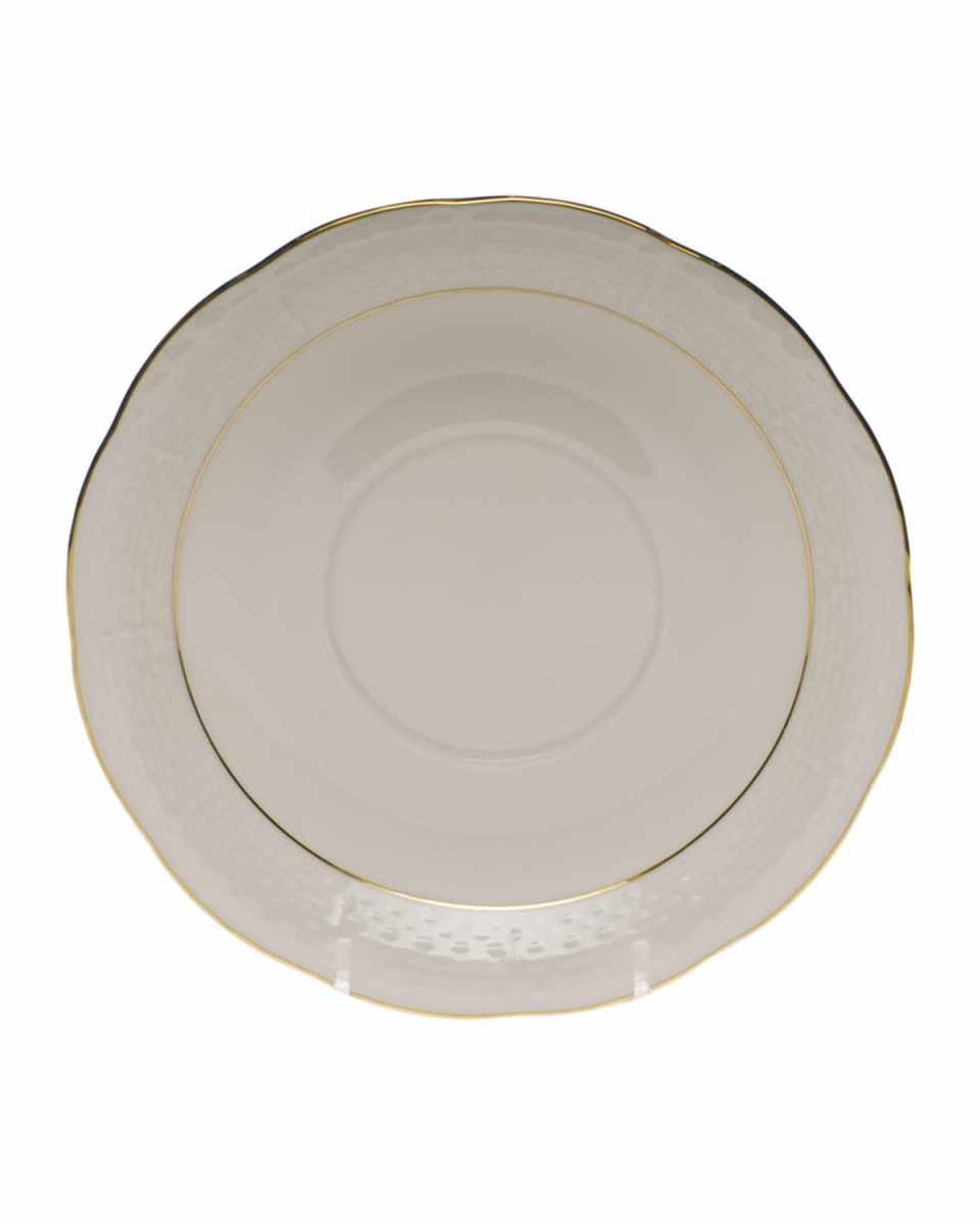 Golden Edge Cream Soup Stand