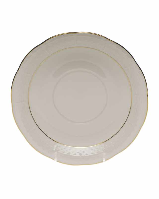 Golden Edge Cream Soup Stand