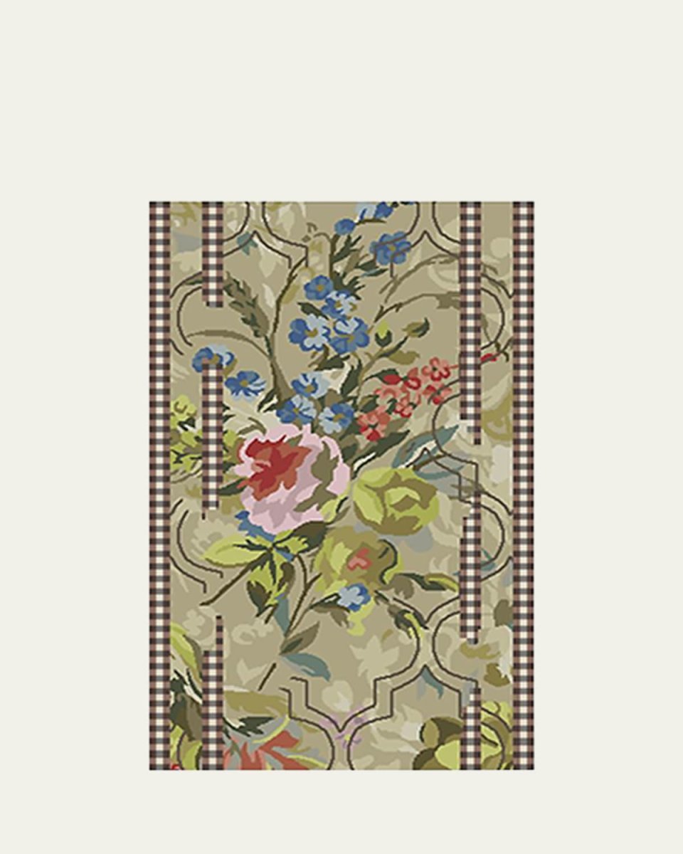 Field Study Floral Rug, 2' x 4'