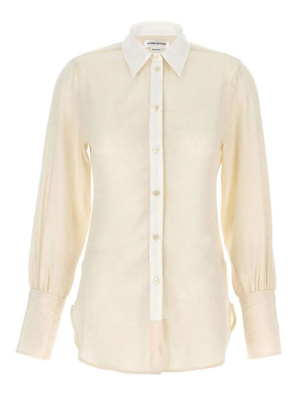Victoria Beckham Chemise - Blanc