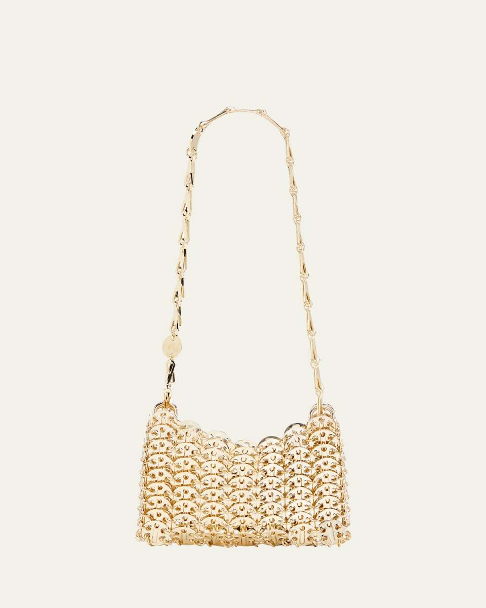 Iconic Mini Brass Link Chain Shoulder Bag