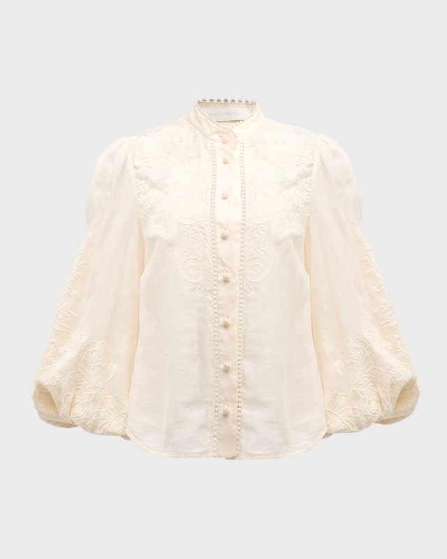 Ottie Embroidered Blouse