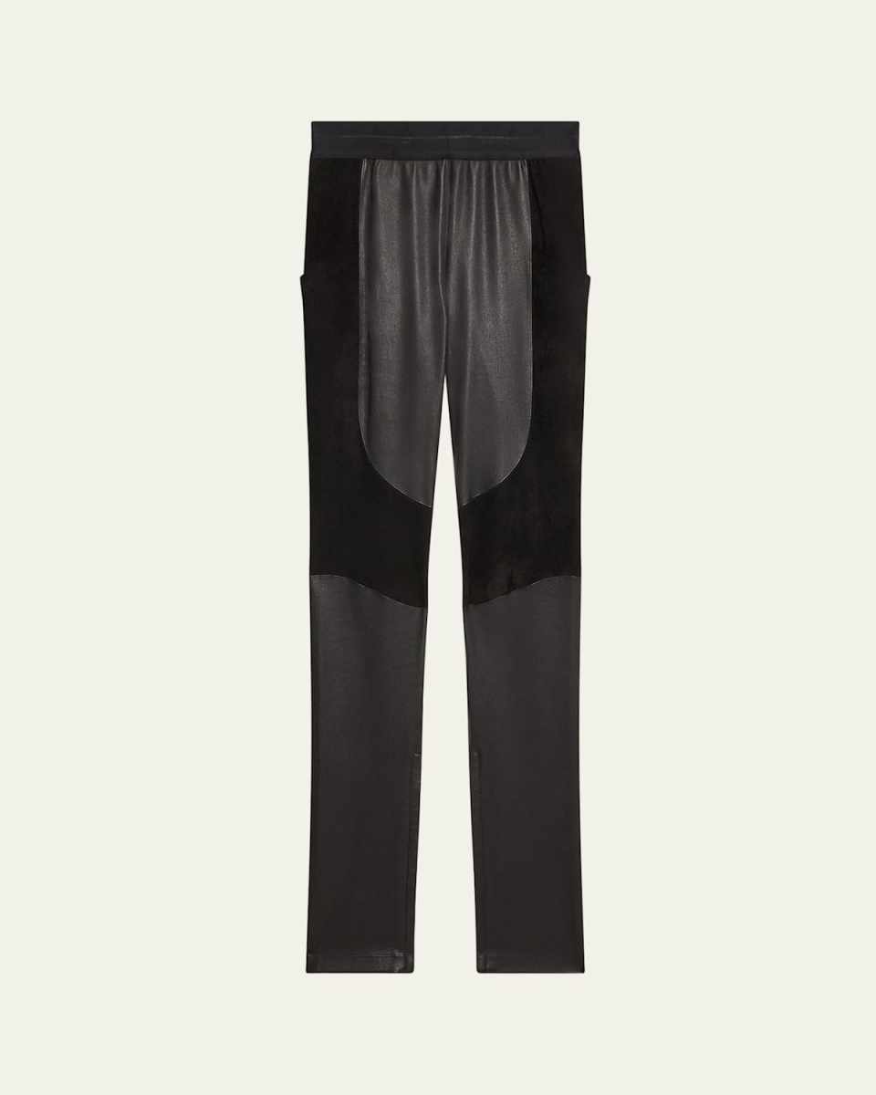 Leather Racer Leggings