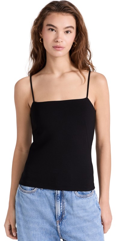 rag & bone Irina Ponte Cami Black