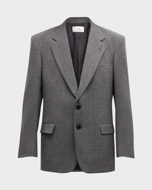 Phil Oversized Single-Breasted Jacket
