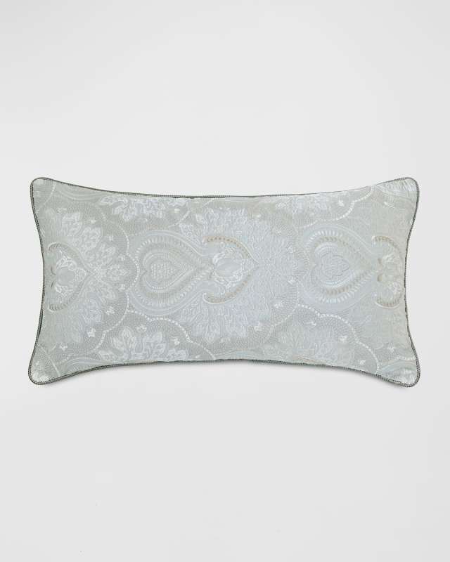 Danae Embroidered Decorative Pillow