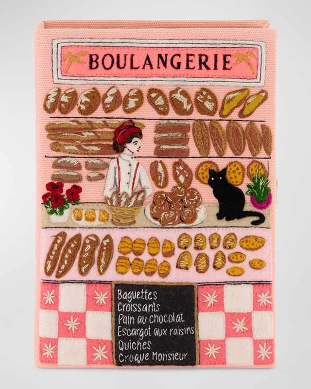 Boulangerie Book Clutch Bag