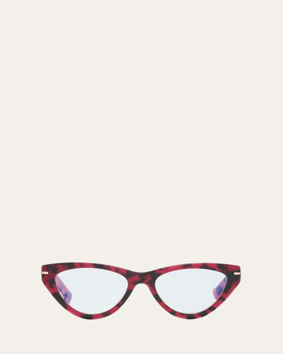 CXB129 BRYTS Blue Blocking Acetate Cat-Eye Glasses
