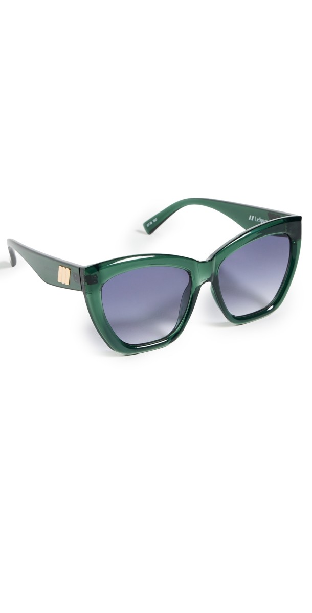 Le Specs Vamos Sunglasses Emerald Green