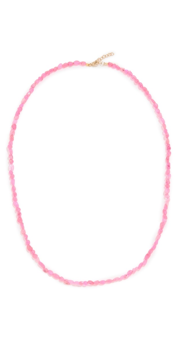 JIA JIA Pink Pebble Opal Necklace Pink