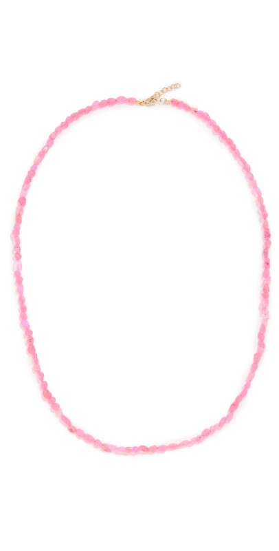 JIA JIA Pink Pebble Opal Necklace Pink
