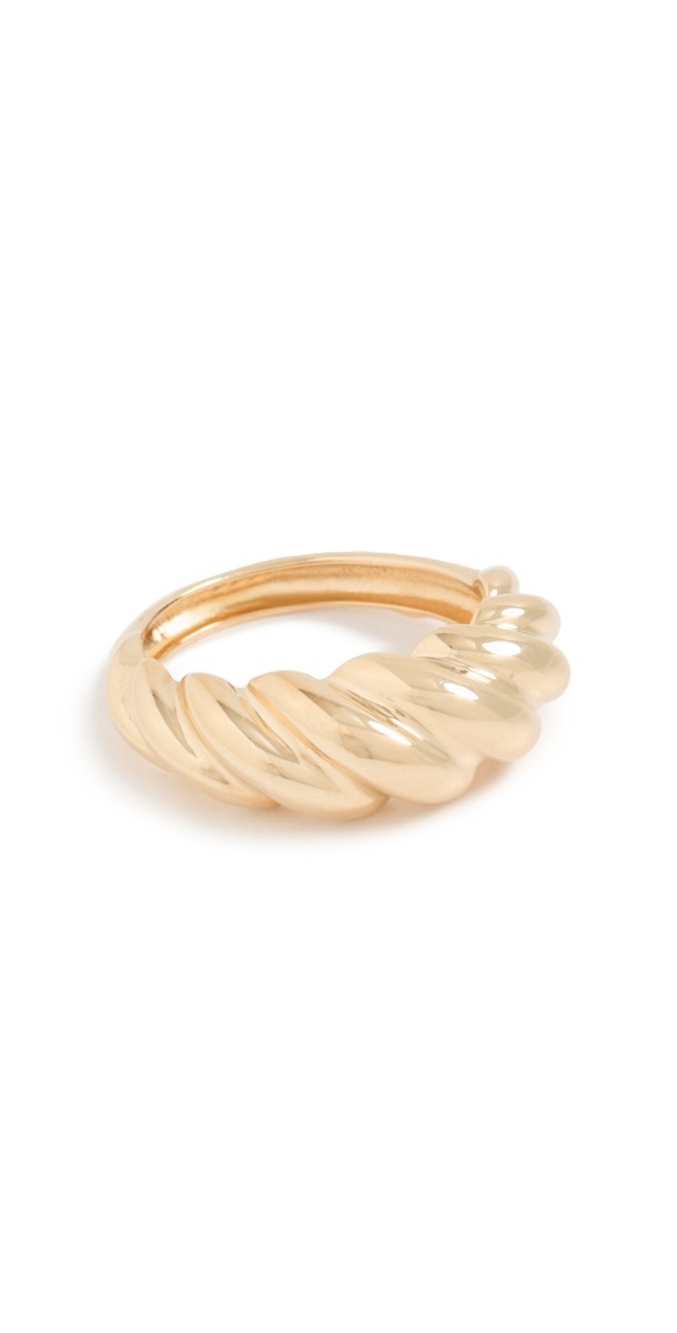 Jennifer Zeuner Jewelry Poppy Ring Gold