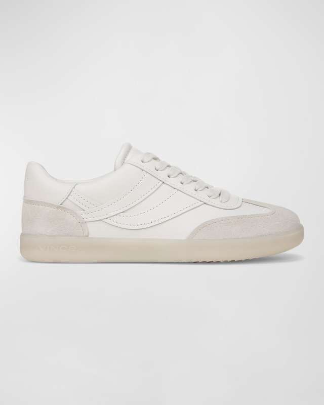 Oasis Bicolor Leather Retro Sneakers