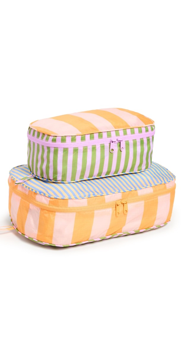 BAGGU Packing Cube Set Hotel Stripes