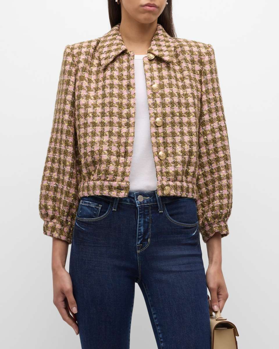 Bridges Tweed Cropped Jacket