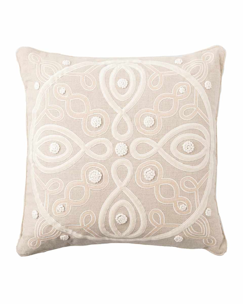 Berry & Thread 18" Pillow - Natural