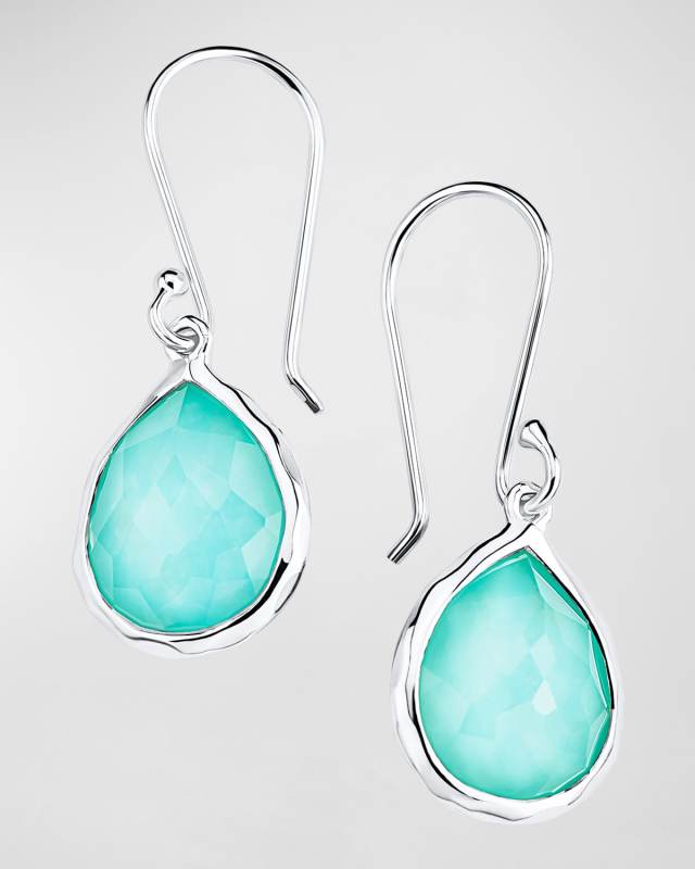 Mini Teardrop Earrings in Sterling Silver