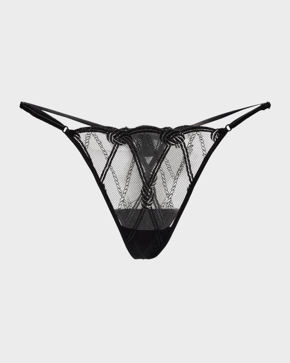 Bondage Low-Rise Lace G-String