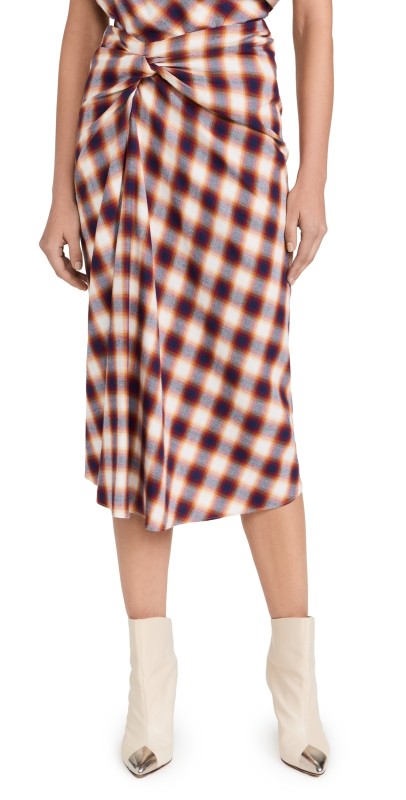 Isabel Marant Étoile Tijuana Skirt Midnight/Red