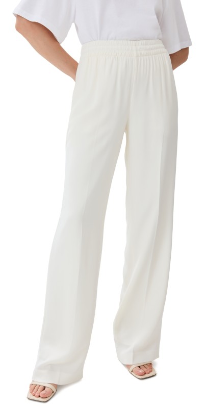 ANINE BING Soto Pants Ivory