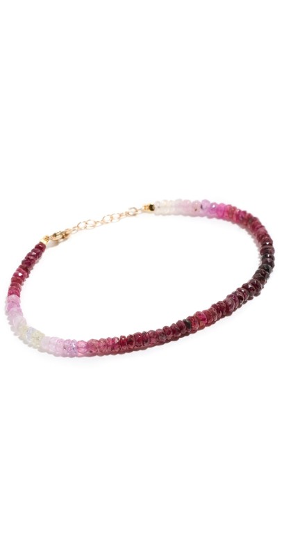 JIA JIA 14k Ombre Ruby Bracelet Ruby